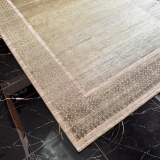 Elexus Halı Halı Diamond 3772 Yeşil Gri Salon Halısı