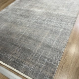 Elexus Halı Ruby 2485 Koyu Gri Düz Kırçıllı Salon Halısı