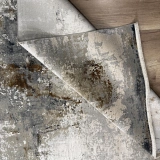 Hoom Rugs Association 63320 Koyu Gri Modern Salon Halısı