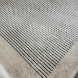 Hoom Rugs Elegant 10513 Krem Antrasit Çerçeveli Salon Halısı