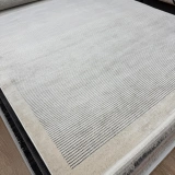 Hoom Rugs Elegant 10513 Krem Antrasit Çerçeveli Salon Halısı