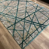 Hoom Rugs Exclusive Aura 8465 Green Özel Salon Halısı