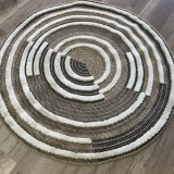 Hoom Rugs Marrakesh 674 Siyah Jüt Sisal Kilim