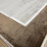 Hoom Rugs Overdye 601 Vizon Doğal Bambu Viskon Halı