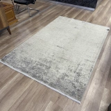 Hoom Rugs Overdye OVR01 Krem Bej Doğal Bambu Viskon Halı