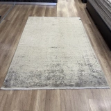 Hoom Rugs Overdye OVR01 Krem Bej Doğal Bambu Viskon Halı