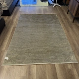 Hoom Rugs Overdye OVR03 Krem Bej Doğal Bambu Viskon Halı