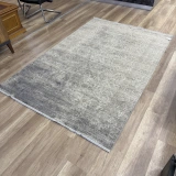 Hoom Rugs Overdye OVR07 Krem Bej Doğal Bambu Viskon Halı