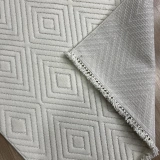 Hoom Rugs Prag 9205 Krem Modern Makina Halısı