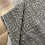 Hoom Rugs Prag 9210 Gri Modern Makina Halısı