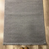 Hoom Rugs Prag 9214 Koyu Gri Modern Makina Halısı