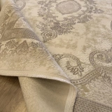 Hoom Rugs Touch 807 Krem Vizon Modern Salon Halısı