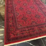 Hoom Rugs Wool Bambos Plus 902 Kırmızı Klasik Salon Halısı