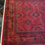 Hoom Rugs Wool Bambos Plus 902 Kırmızı Klasik Salon Halısı