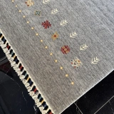 Hoom Rugs Wool Funky 804 Gri Klasik Salon Halısı