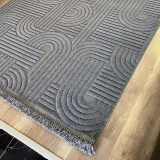 Luxess Halı Dizayn 1090 Antrasit İskandinav Halı