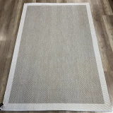 Eko Halı Mono 02 Beıge Kaymaz Tabanlı Kilim