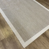 Eko Halı Mono 02 Beıge Kaymaz Tabanlı Kilim