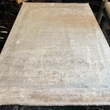 Sanat Halı Doku 1233 Vizon Gri Modern Salon Halısı