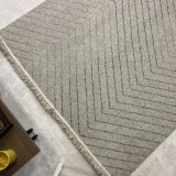 Sanat Halı Lora Plus 3924 Bej İskandinav Halı