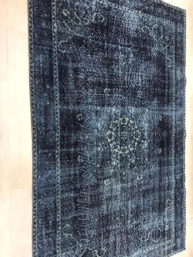 Hoom Rugs Vintage Antrasit 192x307 5,90 M2 El Dokuma Halı