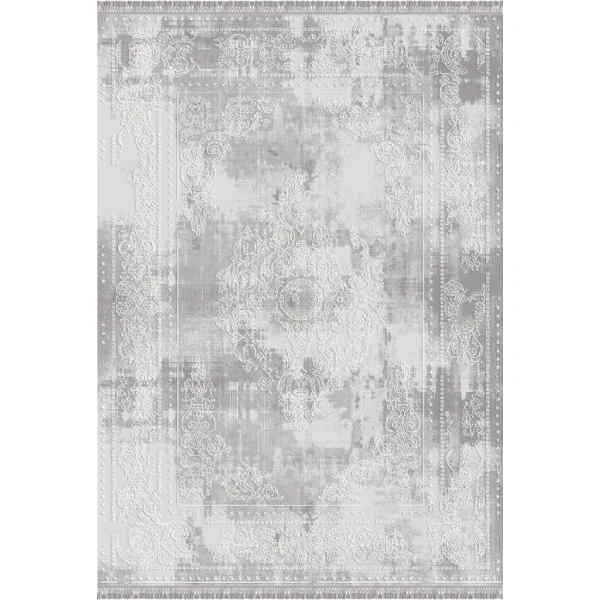 İpek Halı Blossom 13406 Gri Salon Halısı