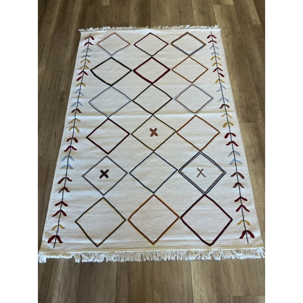 Eko Halı Arya AR 21 Multy Yıkanabilir Çift Taraflı Modern Desenli Dokuma Kilim