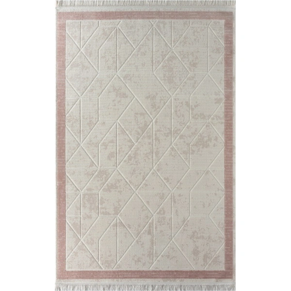 Hoom Rugs Avantgarde 2036 Pudra Modern Salon Halısı