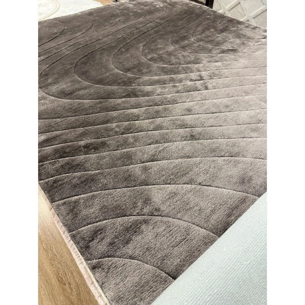 Eko Halı Siena Wave Grey El Dokuma Modern Halı