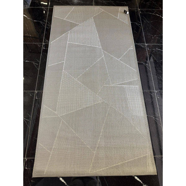 Eko Mono MNO LUX 01 Antrasit Hav Toz Vermez Kaymaz Tabanlı Şık Kilim