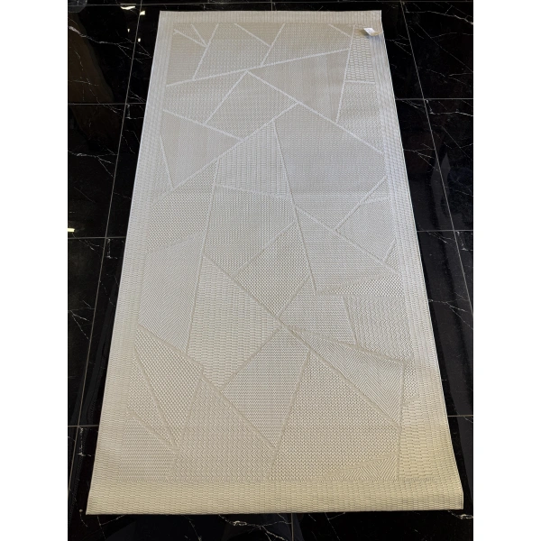 Eko Mono MNO LUX 01 Grey Hav Toz Vermez Kaymaz Tabanlı Şık Kilim