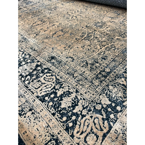 Elexus Halı Loca 3107 Bej Modern Salon Halısı