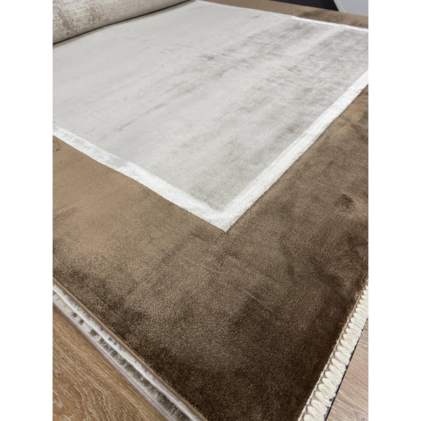 Hoom Rugs Overdye 601 Vizon Doğal Bambu Viskon Halı