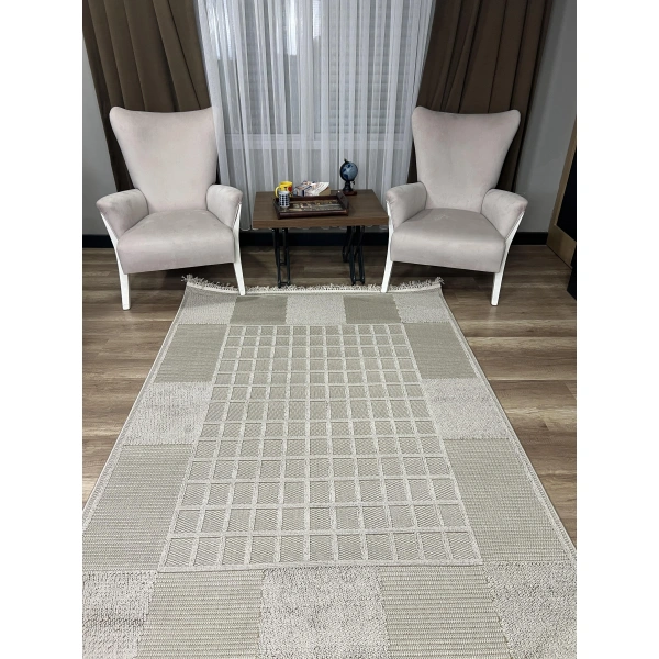 Sanat Halı Rio 4007 Vizon İskandinav Halı