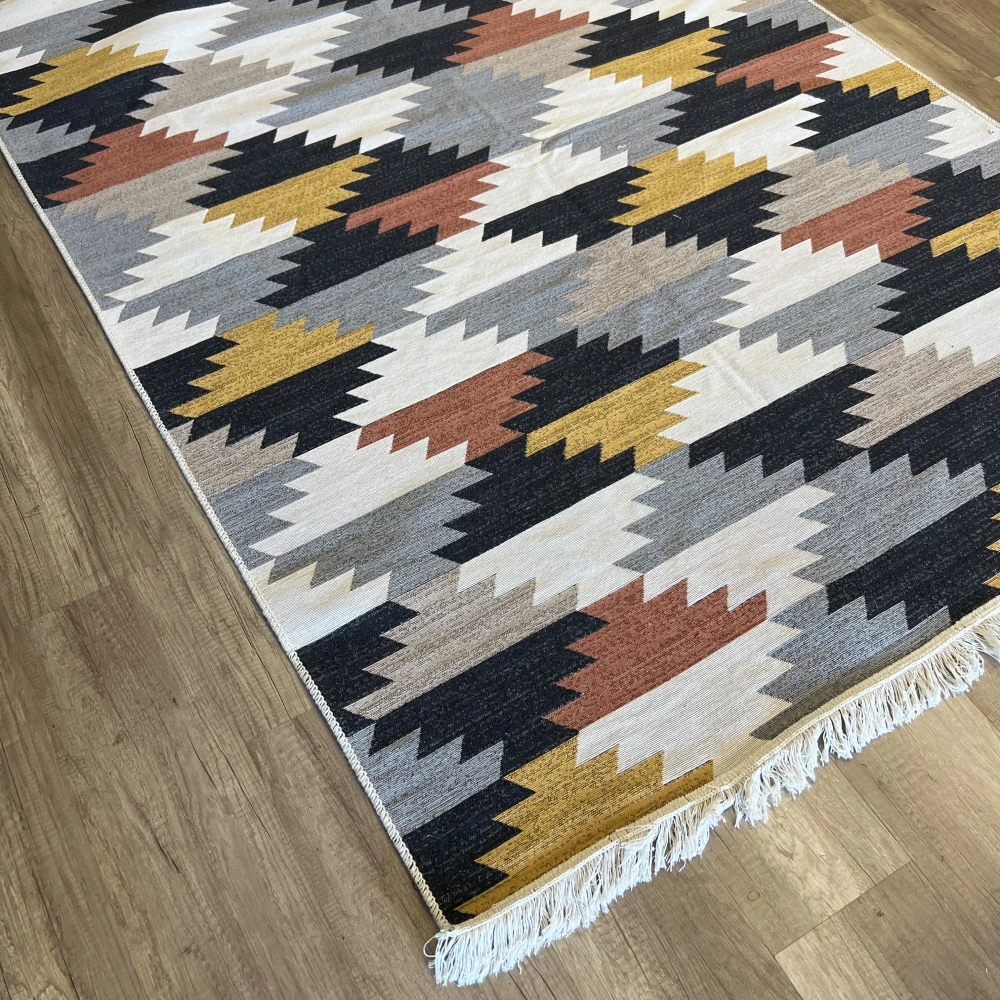 Eko Halı Arya AR 20 Multy Yıkanabilir Pamuk Çift Taraflı Kilim