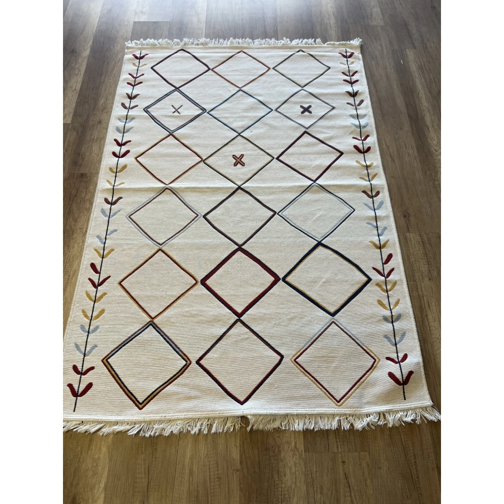 Eko Halı Arya AR 21 Multy Yıkanabilir Çift Taraflı Modern Desenli Dokuma Kilim