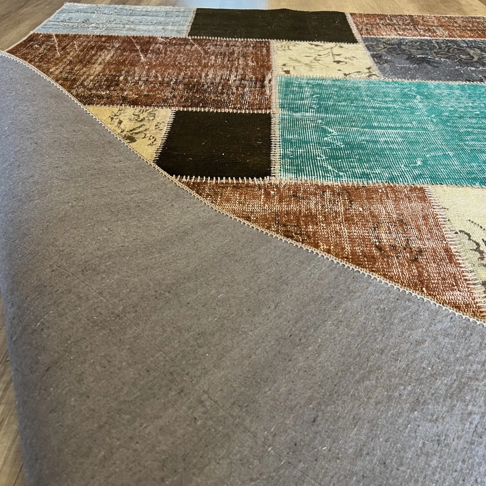 Hoom Rugs Kırkyama 181 Brown Multy El Dokuma Kilim