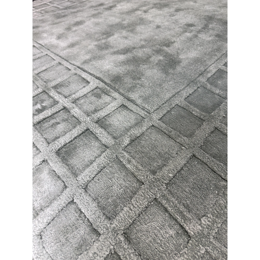 Eko Halı Siena 3D Box Sea Green İthal El Dokuma Halı