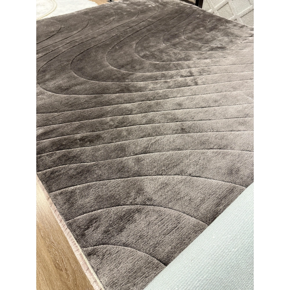Eko Halı Siena Wave Grey El Dokuma Modern Halı