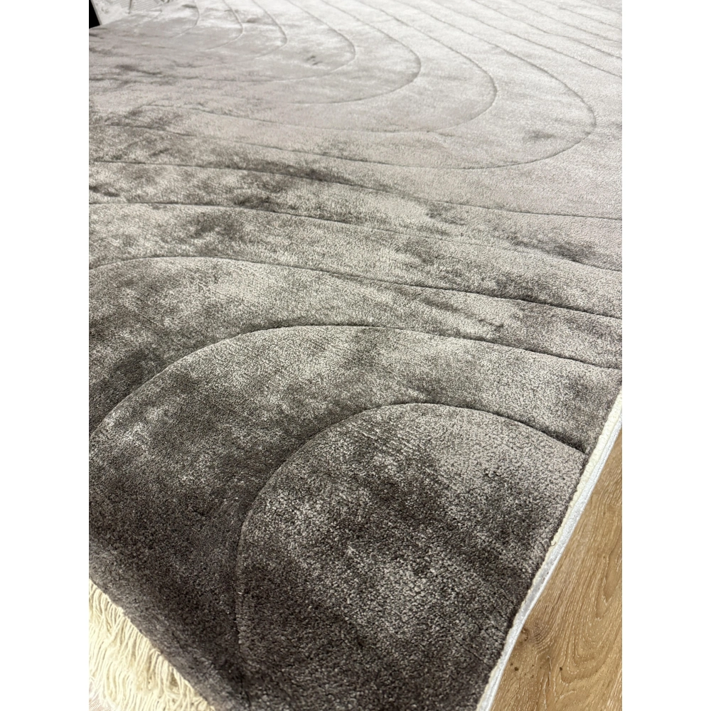 Eko Halı Siena Wave Grey El Dokuma Modern Halı