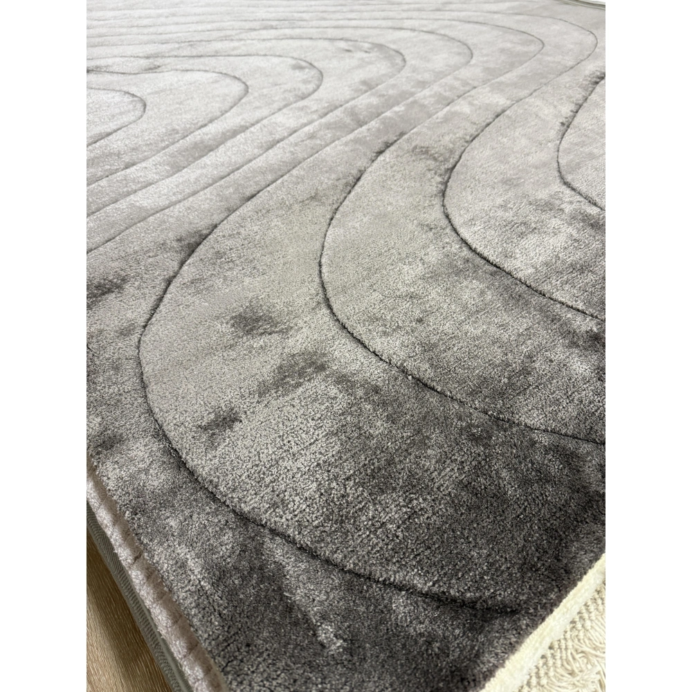 Eko Halı Siena Wave Grey El Dokuma Modern Halı