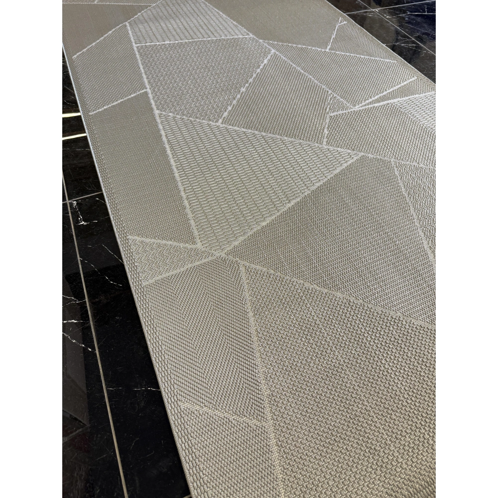 Eko Mono MNO LUX 01 Antrasit Hav Toz Vermez Kaymaz Tabanlı Şık Kilim