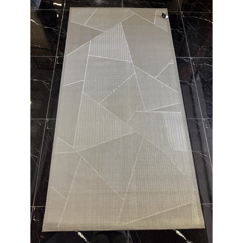 Eko Mono MNO LUX 01 Antrasit Hav Toz Vermez Kaymaz Tabanlı Şık Kilim