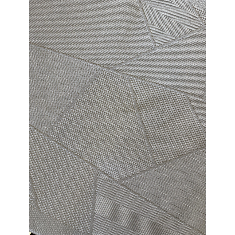 Eko Mono MNO LUX 01 White Hav Toz Vermez Kaymaz Tabanlı Şık Kilim