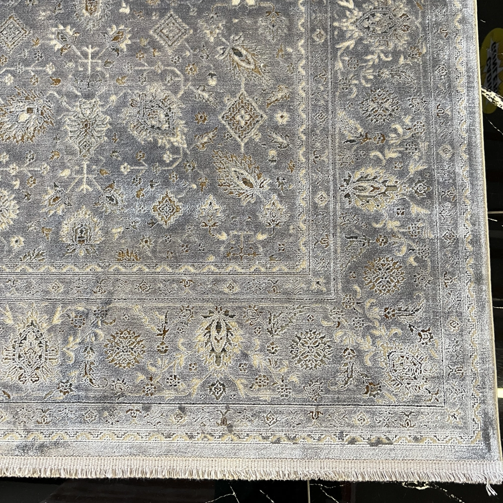 Elexus Halı Diamond 3825 Açık Bej Gri Salon Halısı