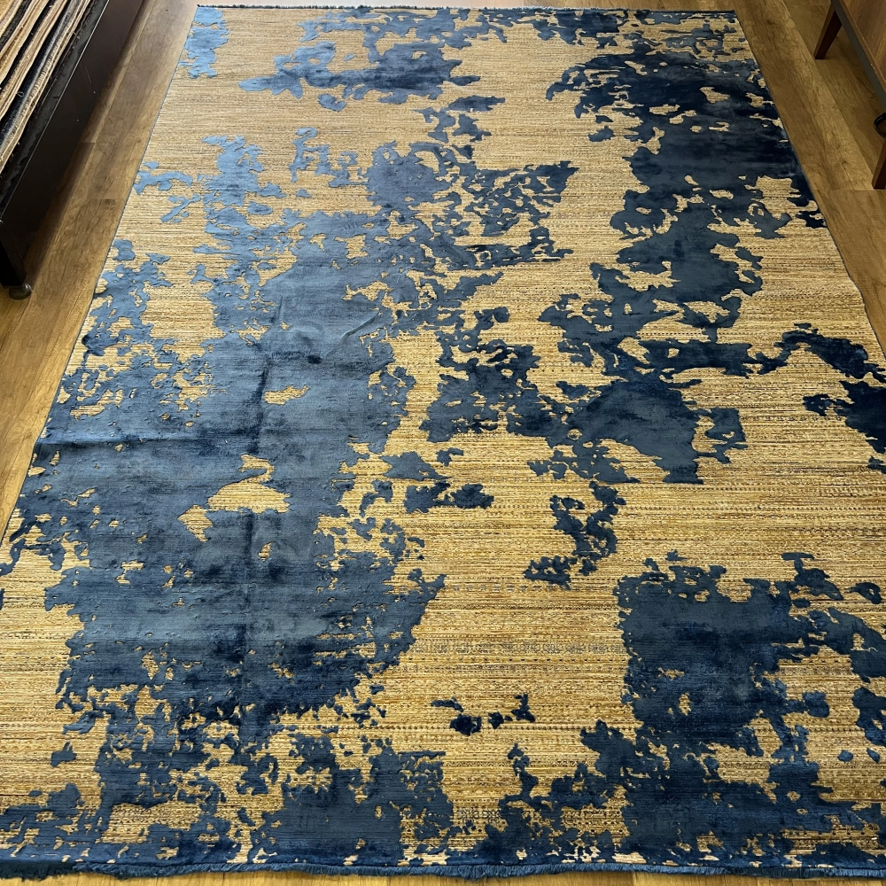 Hoom Rugs Exclusive Aura 8473 Blue Özel Salon Halısı