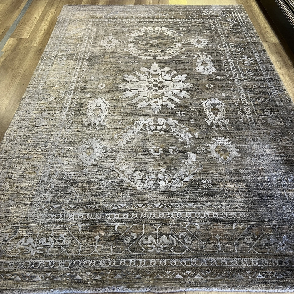 Hoom Rugs Exclusive Aura 8566 Silver Özel Salon Halısı