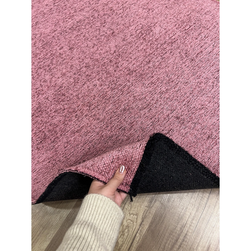 Hoom Rugs Liv 532 Pembe Dekoratif Yıkanabilir Kilim