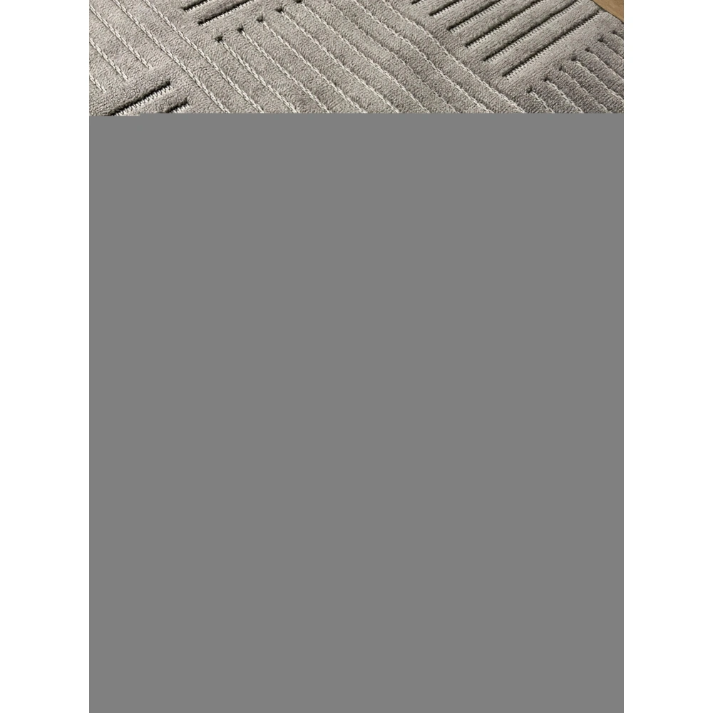 Hoom Rugs Prag 9202 Koyu Gri Modern Makina Halısı