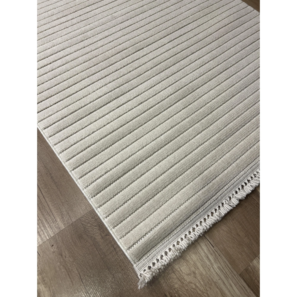 Hoom Rugs Prag 9216 Bej Modern Makina Halısı